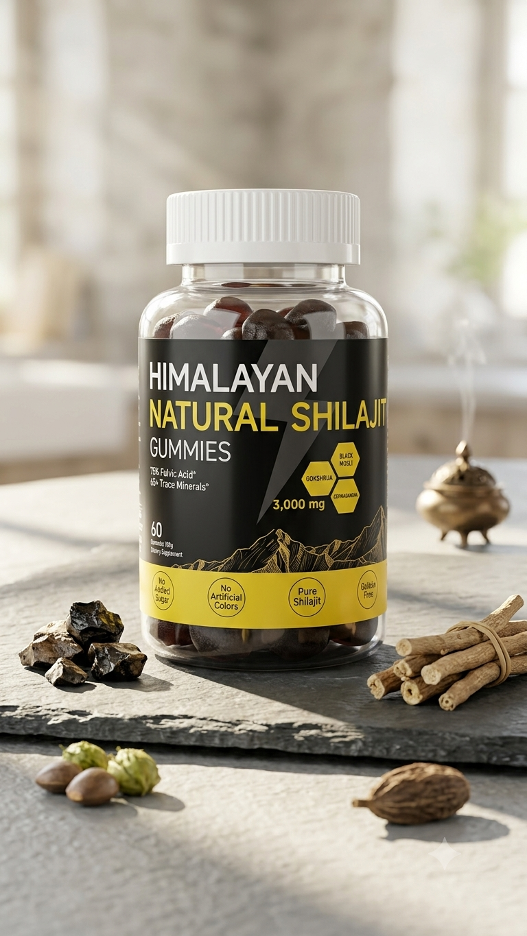 Shilajit Gummies 60 Servings